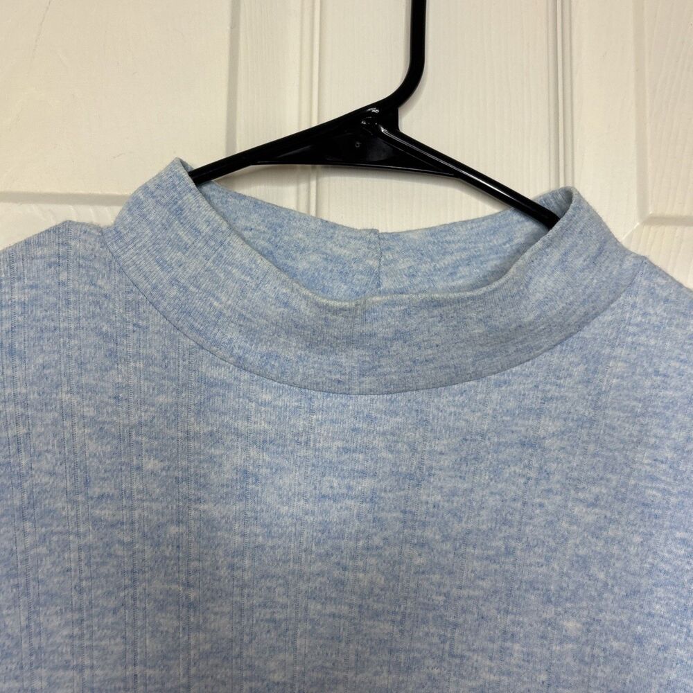 Basic Editions Size Large Light Heather Blue Vint… - image 5